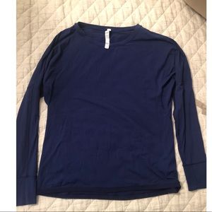 lululemon dark blue long sleeve